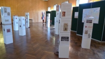 Vernissage der Ausstellung in Fontainebleau